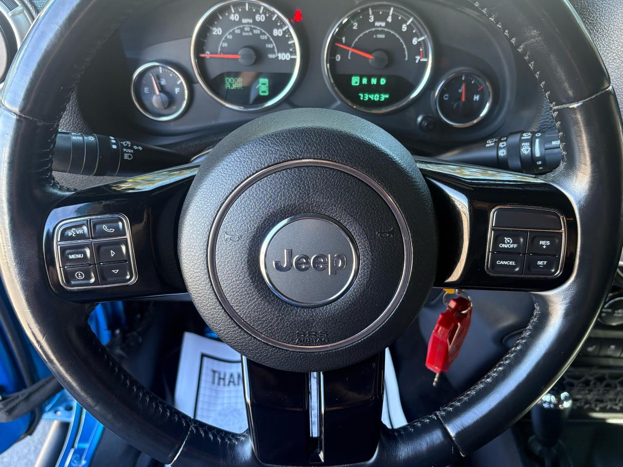 Jeep Wrangler Unlimited Sahara 4WD 2015