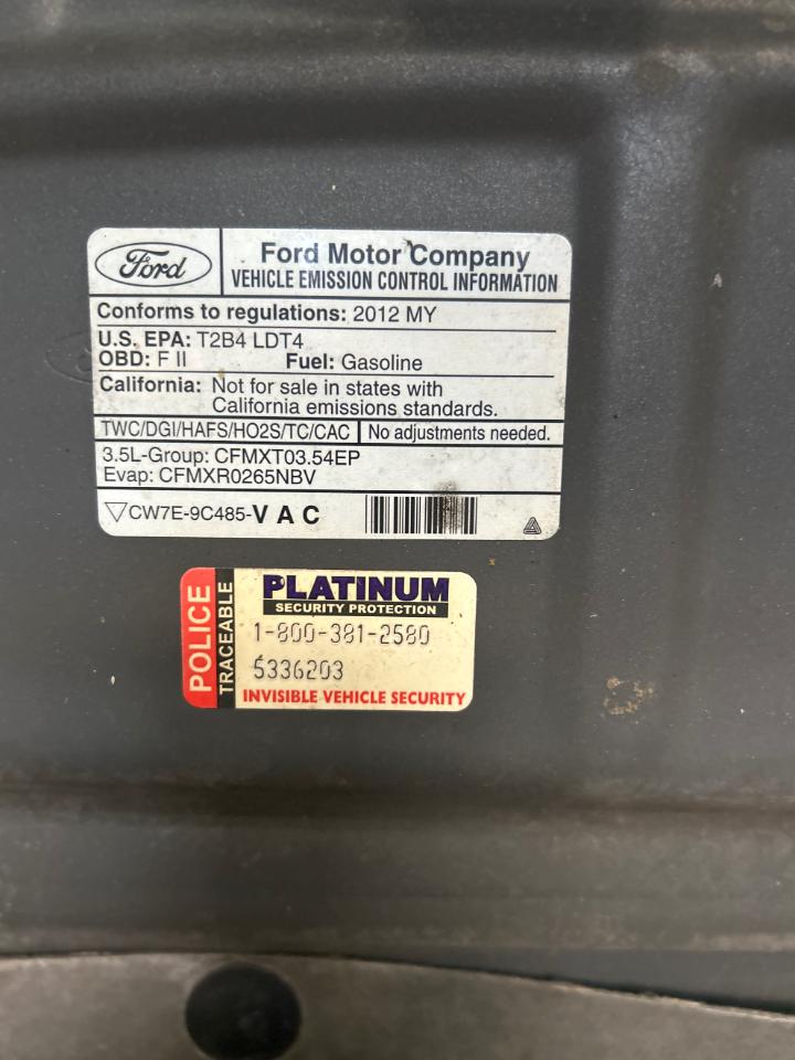 Ford F-150 XLT SuperCab 6.5-ft. Bed 4WD 2012