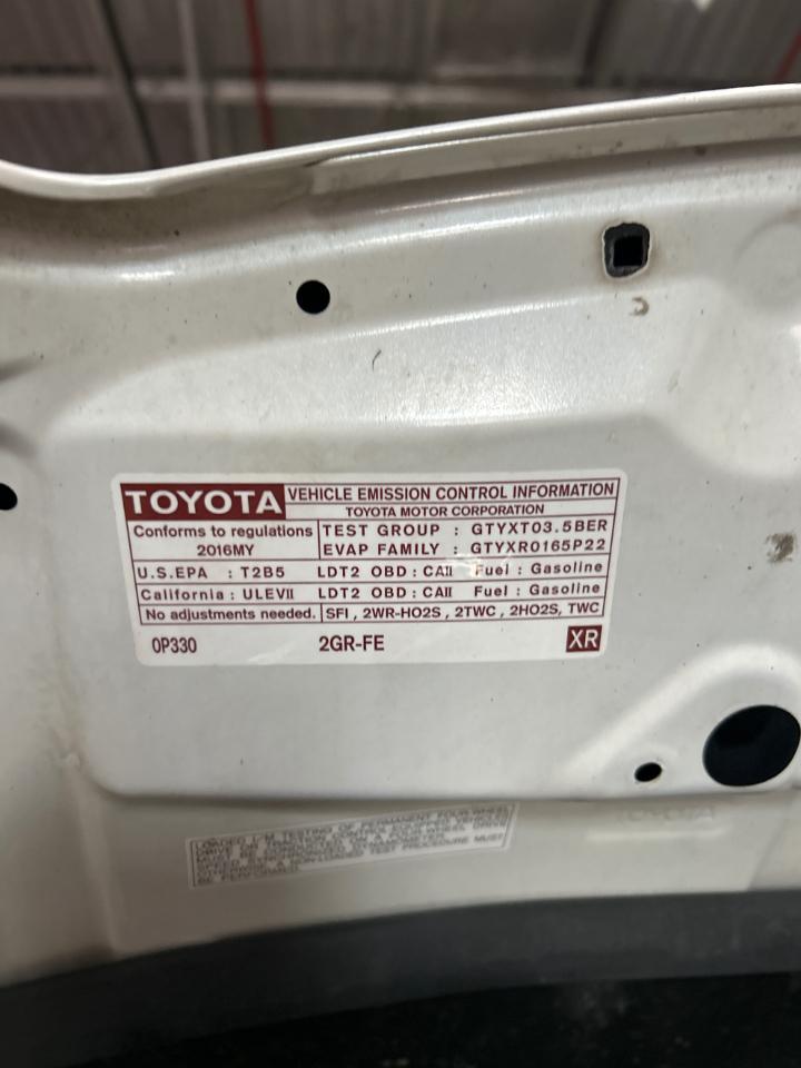 Toyota Highlander XLE AWD V6 2016