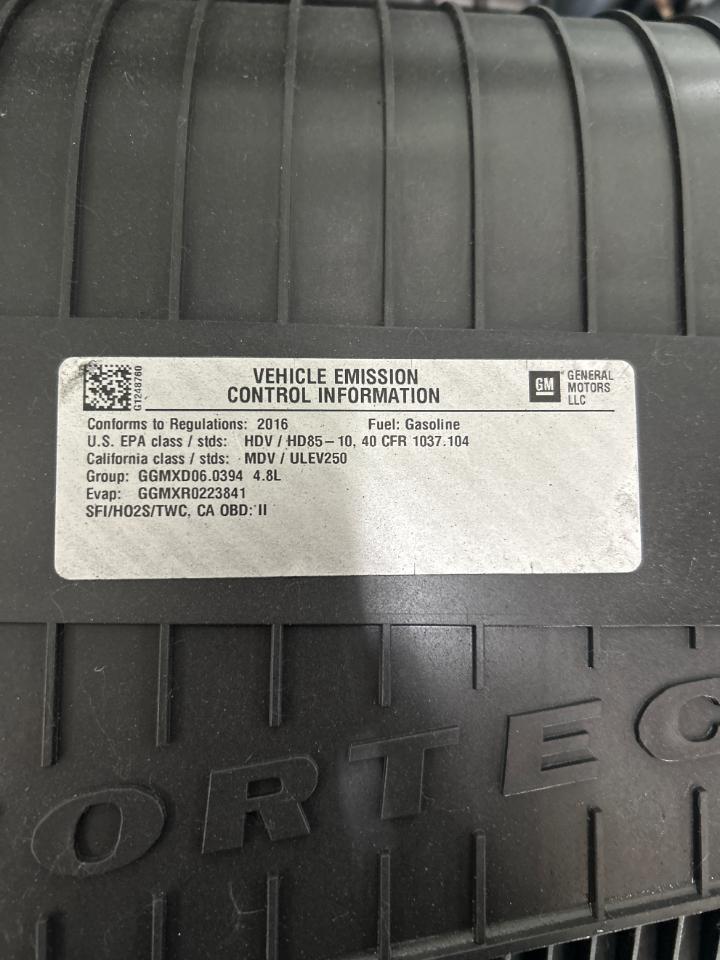Chevrolet Express 2500 Cargo 2016
