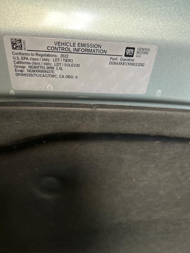 Chevrolet Equinox LT 1.5 2WD 2022
