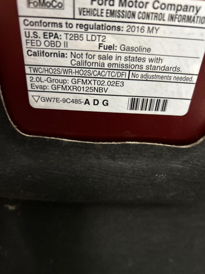Ford Escape Titanium 4WD 2016