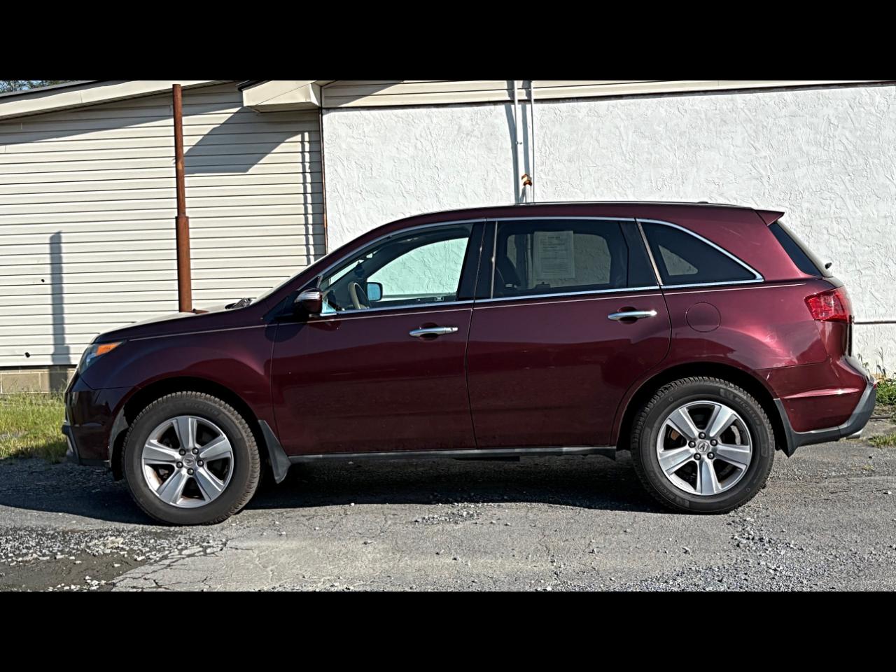 2012 Acura MDX 6-Spd AT w/Tech Package