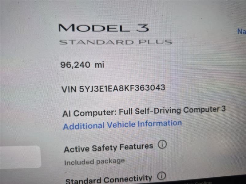 Tesla Model 3 Mid Range 2019