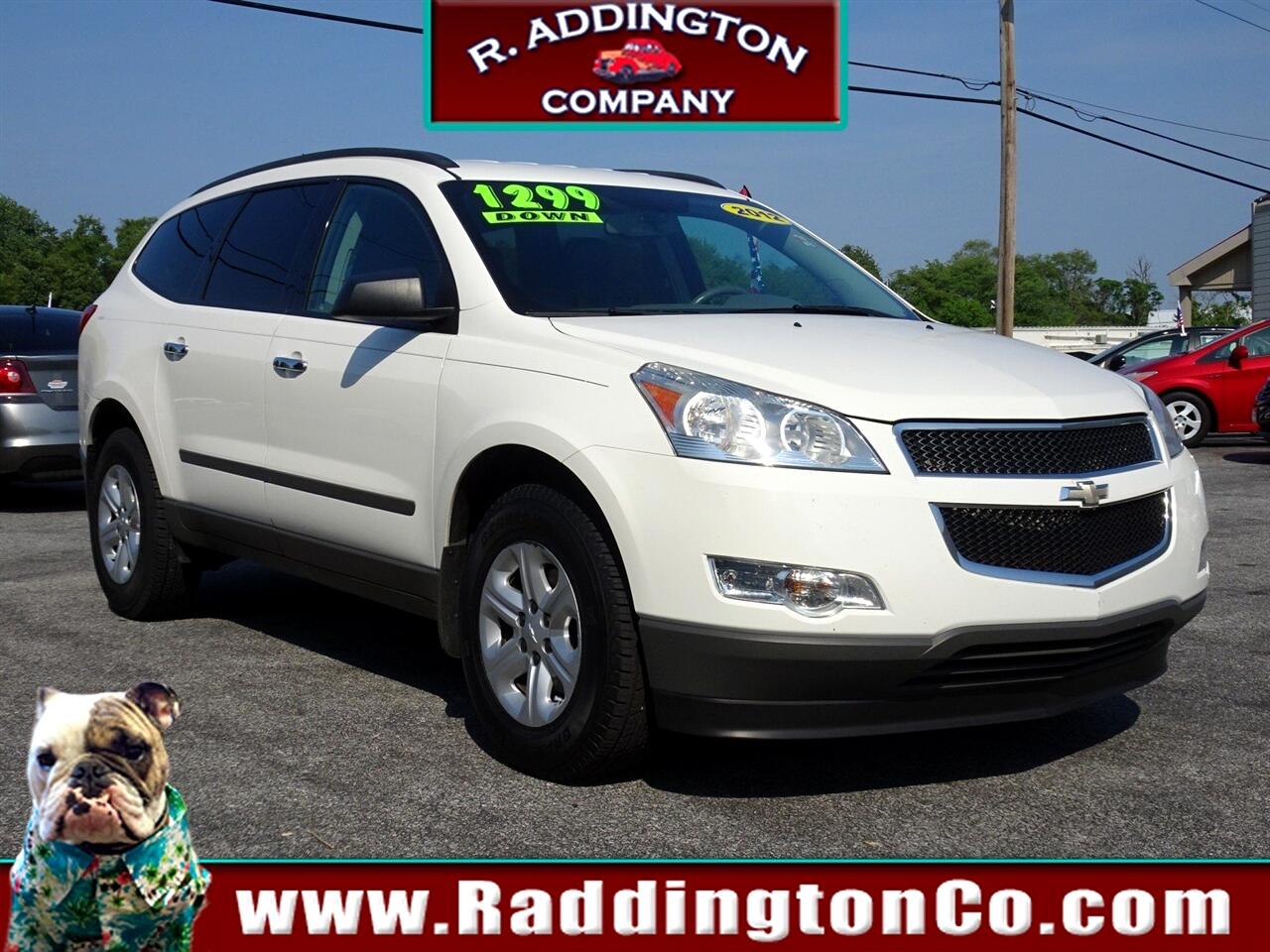 Used 2012 Chevrolet Traverse LS FWD w/PDC for Sale in Milford DE 19963