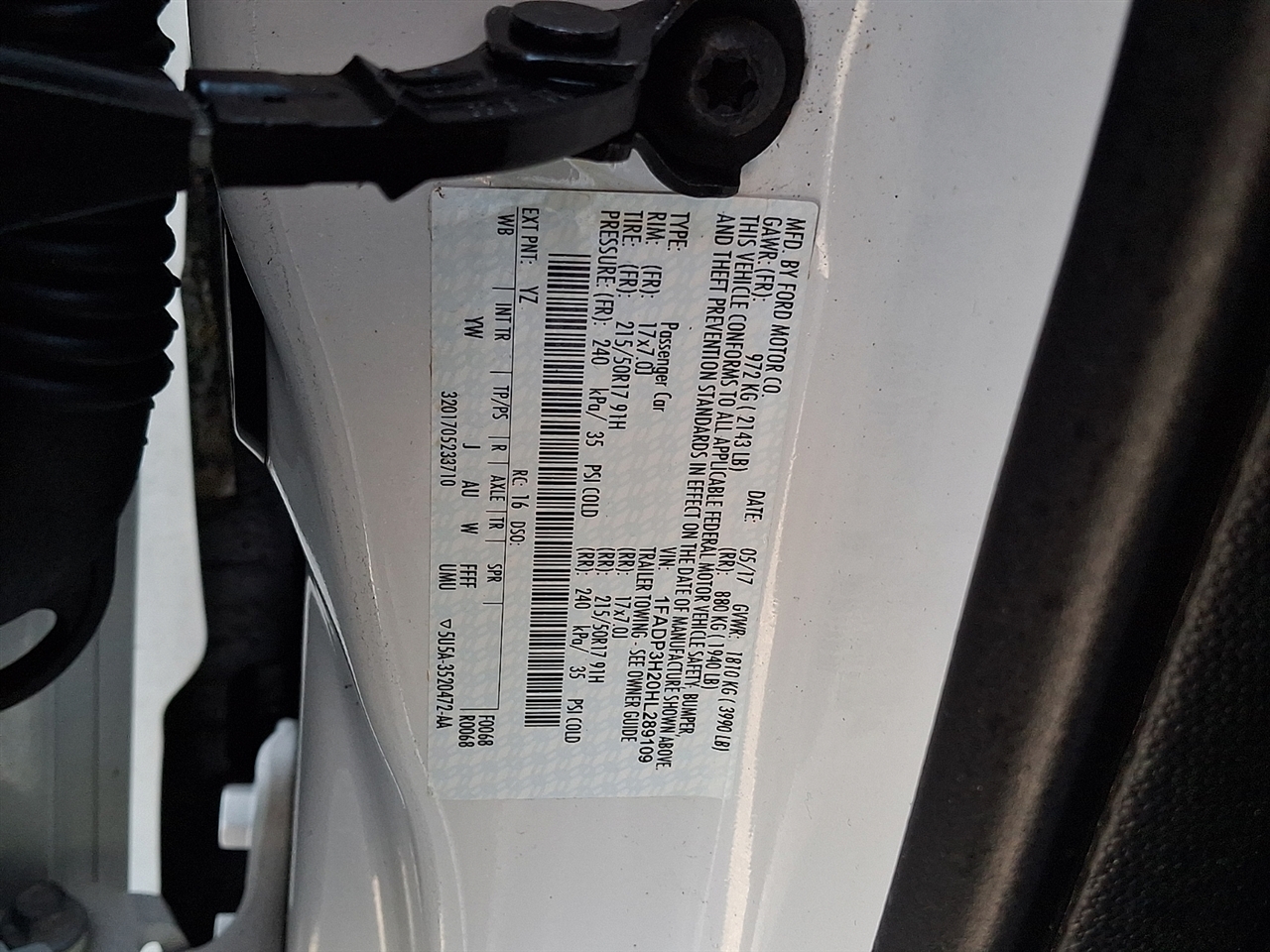 Ford Focus SEL Sedan 2017