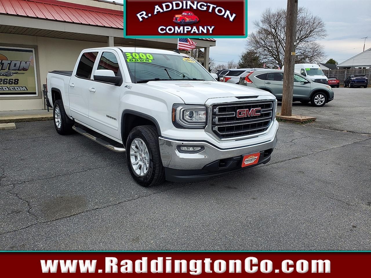 2018 GMC Sierra 1500 SLE Crew Cab Short Box 4WD