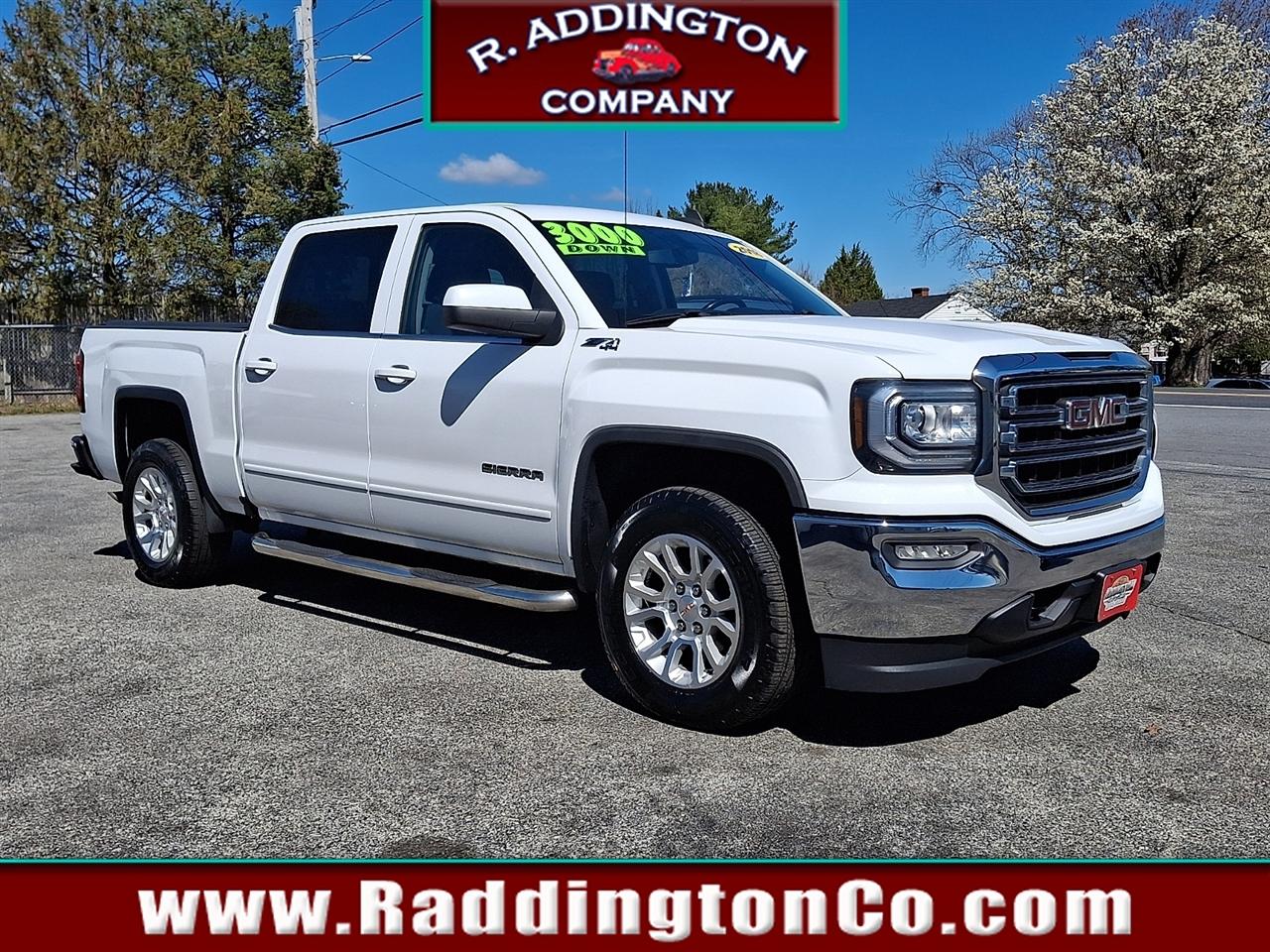 2018 GMC Sierra 1500 SLE Crew Cab Short Box 4WD