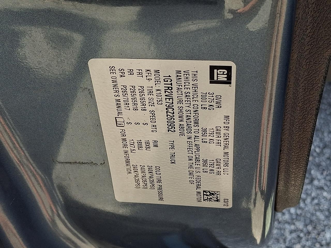 GMC Sierra 1500 SLE Ext. Cab 4WD 2012