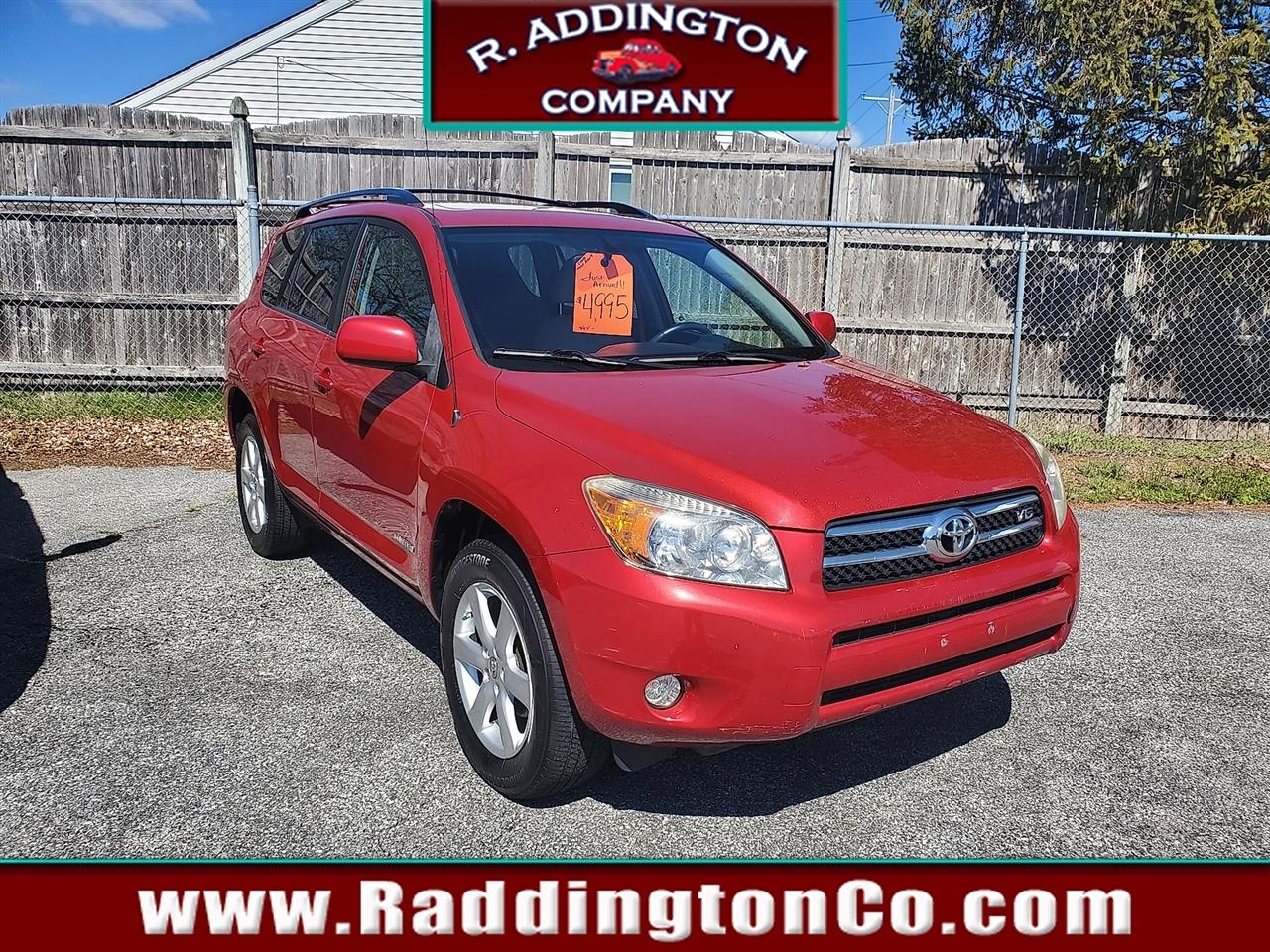 Toyota RAV4 Limited V6 4WD 2008