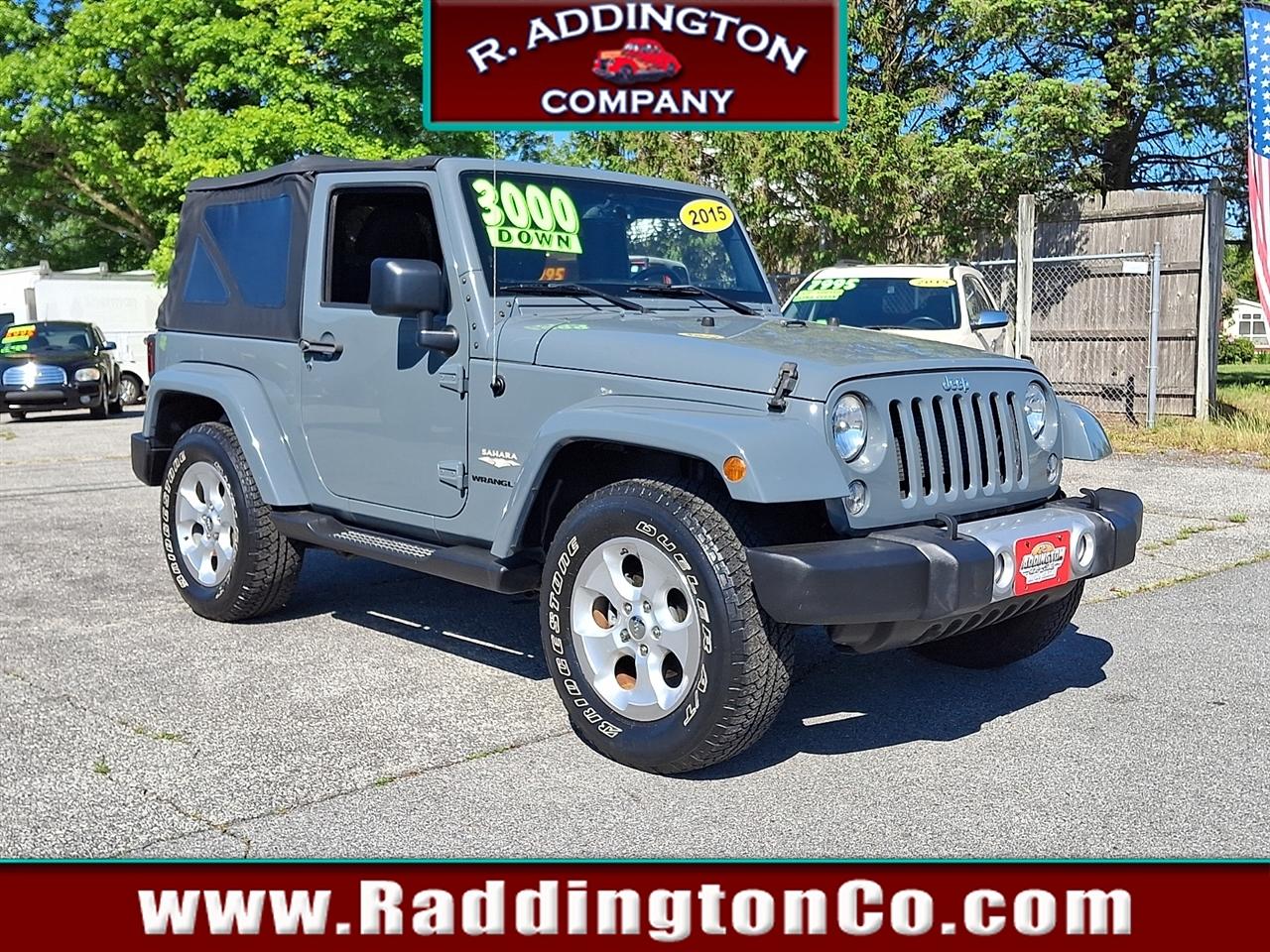 Jeep Wrangler Sahara 4WD 2015