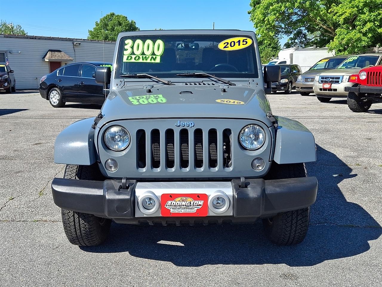 Jeep Wrangler Sahara 4WD 2015