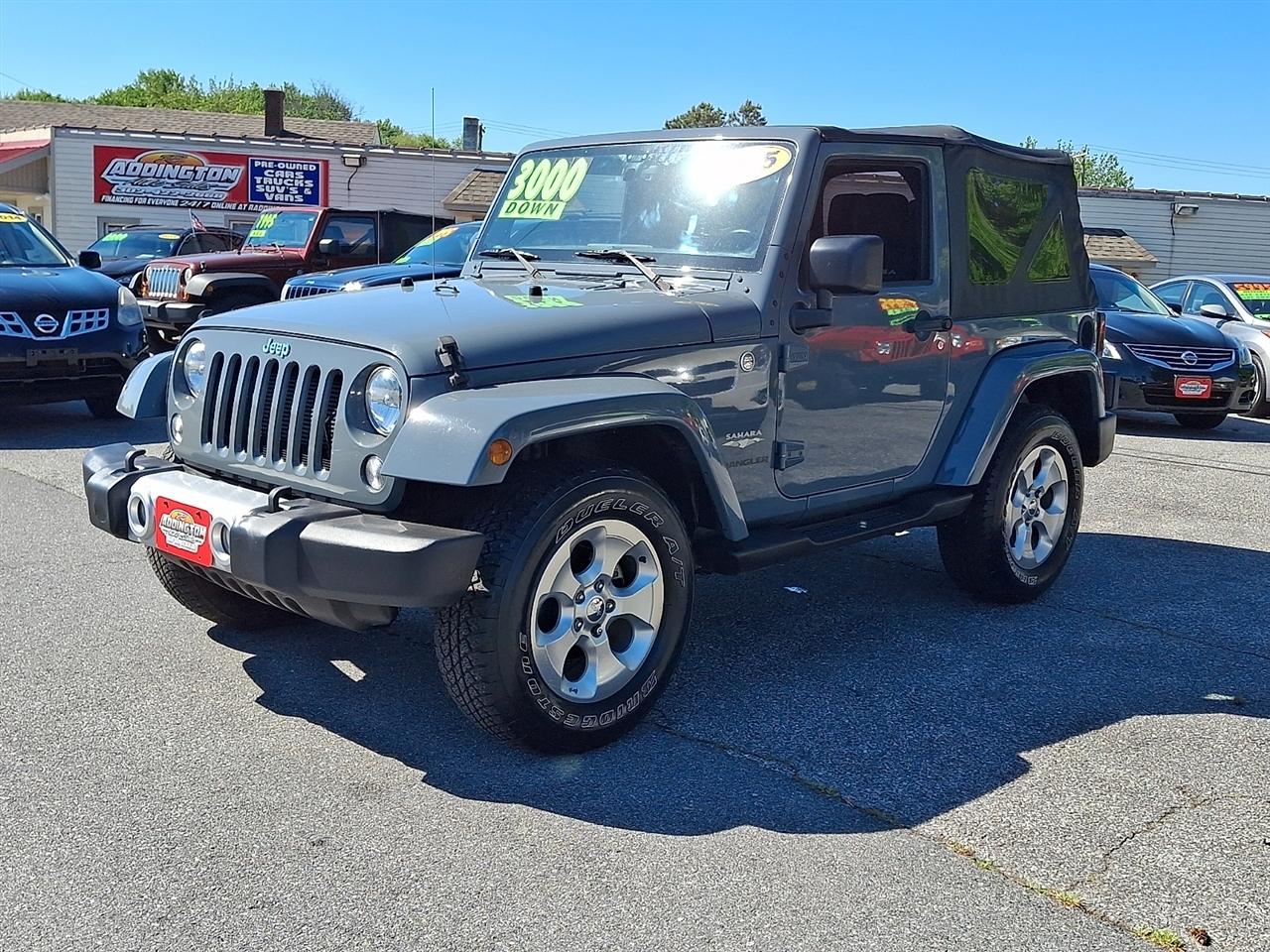 Jeep Wrangler Sahara 4WD 2015