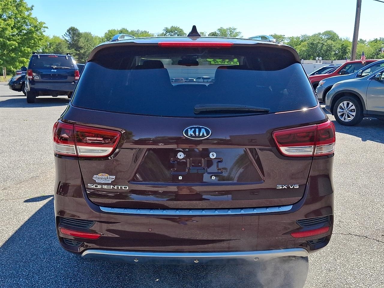 Kia Sorento SX V6 AWD 2017