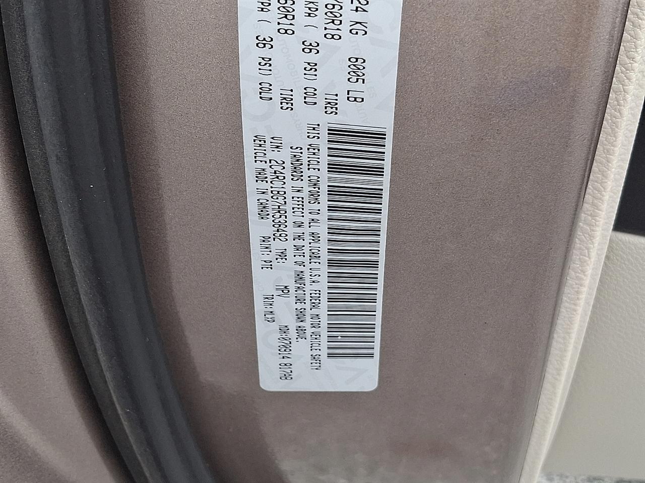 Chrysler Pacifica Touring-L 2017