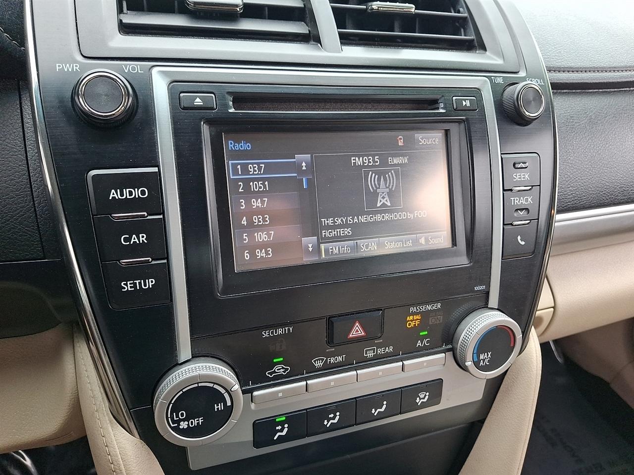 Toyota Camry LE 2014