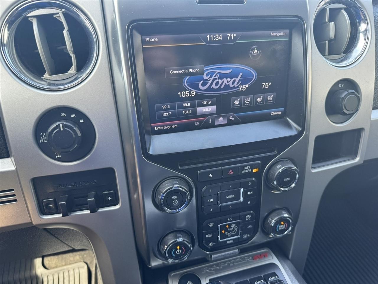 Ford F-150 Lariat SuperCrew 5.5-ft. Bed 4WD 2013