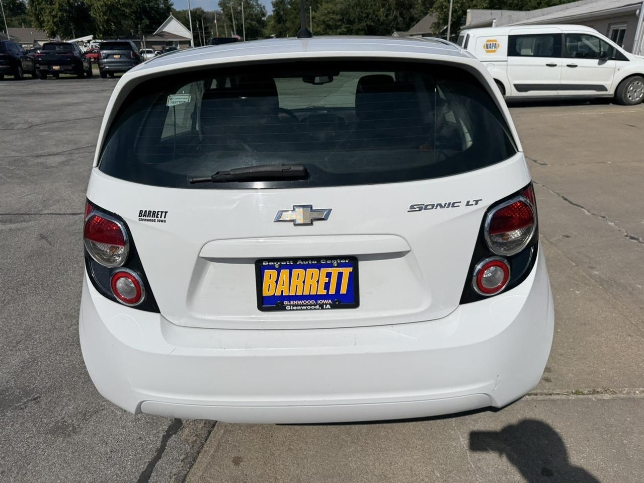 Chevrolet Sonic LT Auto 5-Door 2013