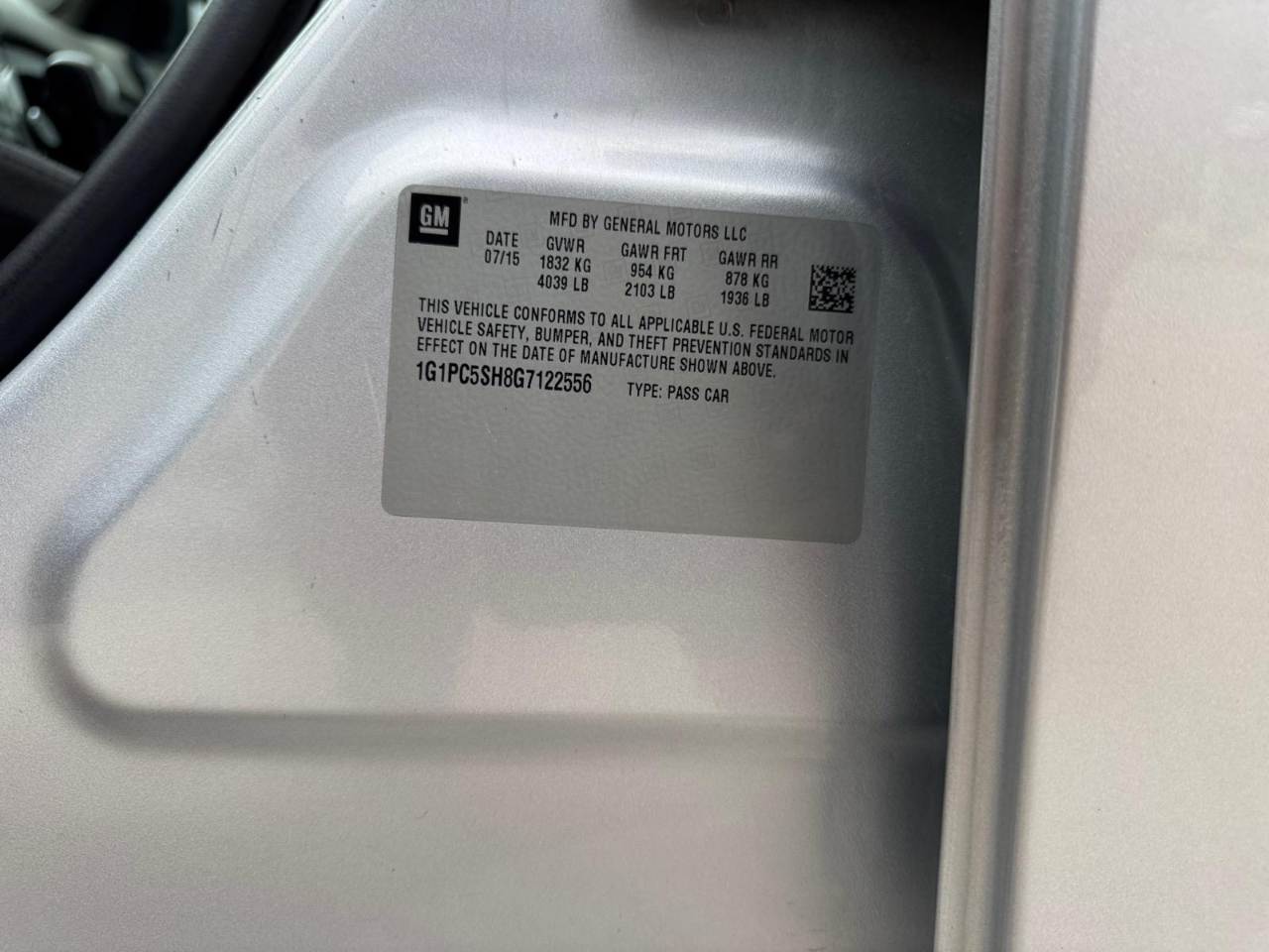 Chevrolet Cruze Limited LS Auto 2016