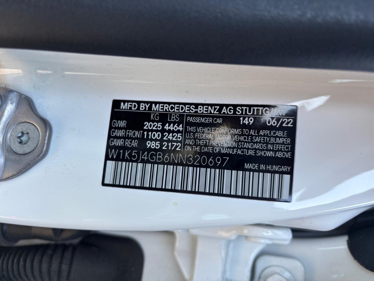 Mercedes-Benz CLA-Class CLA250 2022 Mercedes-Benz CLA-Class CLA250 2022