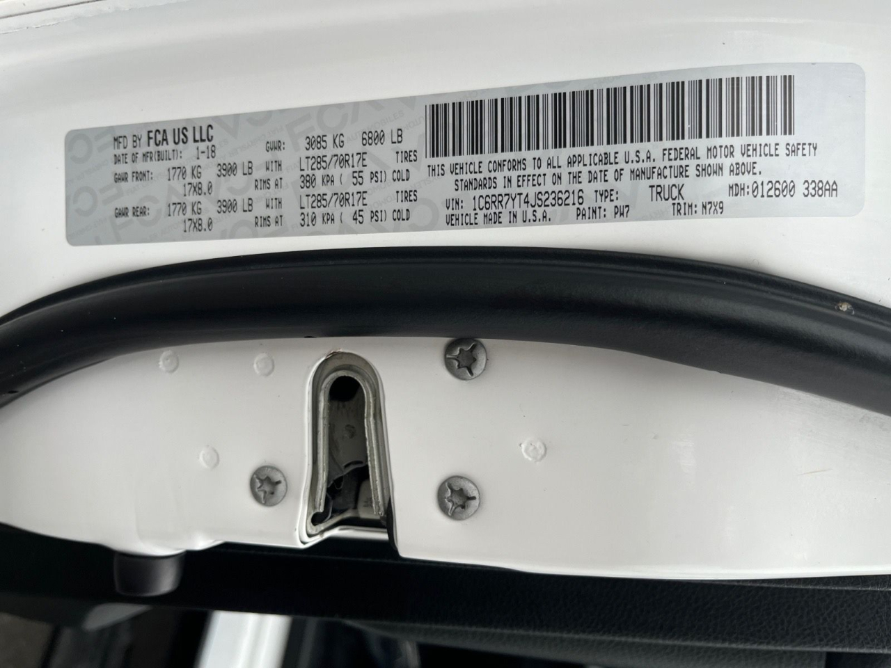 RAM 1500 Rebel Crew Cab SWB 4WD 2018 RAM 1500 Rebel Crew Cab SWB 4WD 2018