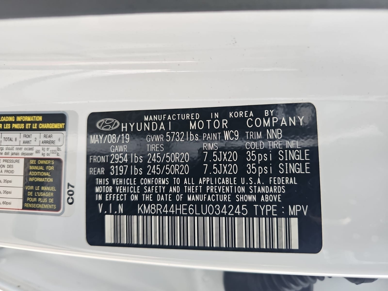 Hyundai Palisade SEL 2020