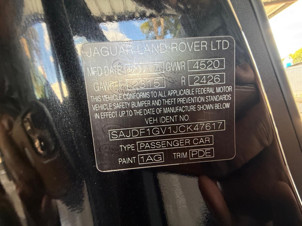 Jaguar F-Type 400 Sport Coupe 2018