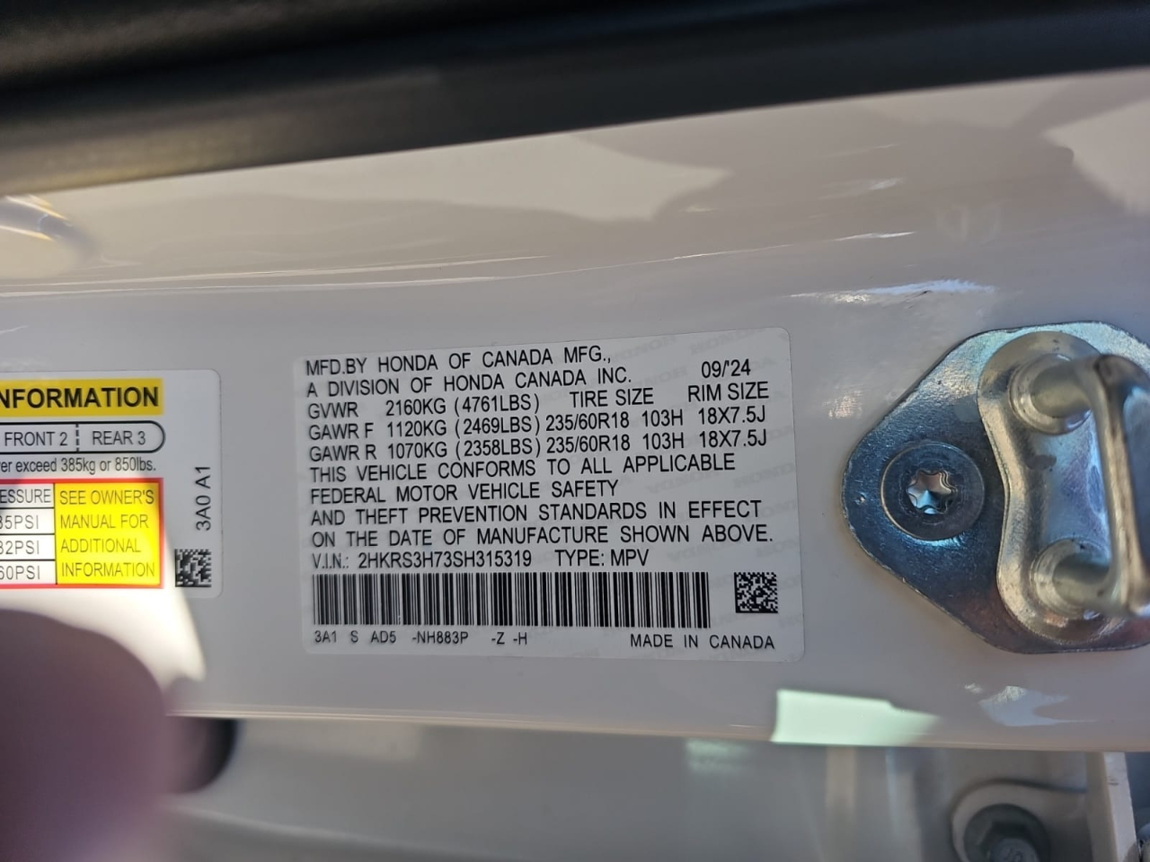 Honda CR-V EX-L 2WD 2025