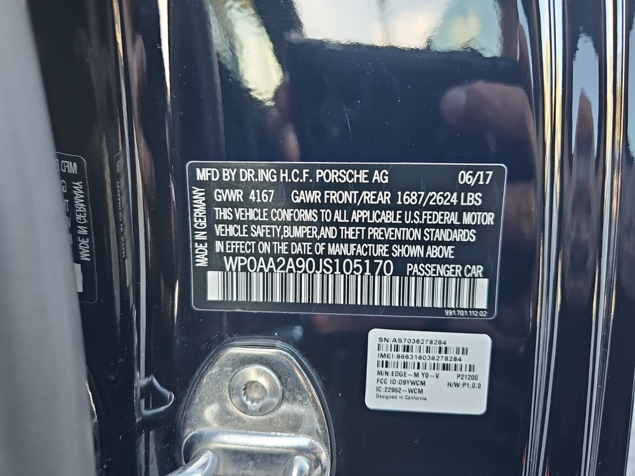 Porsche 911 Carrera 2018