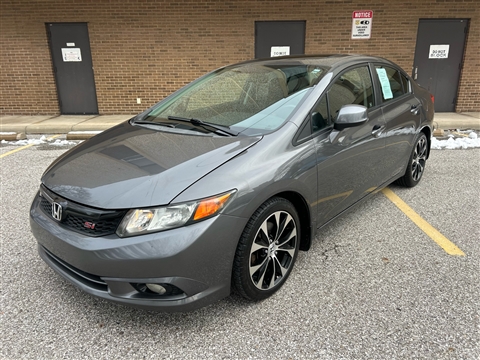 2012 Honda Civic Si Sedan 6-Speed MT