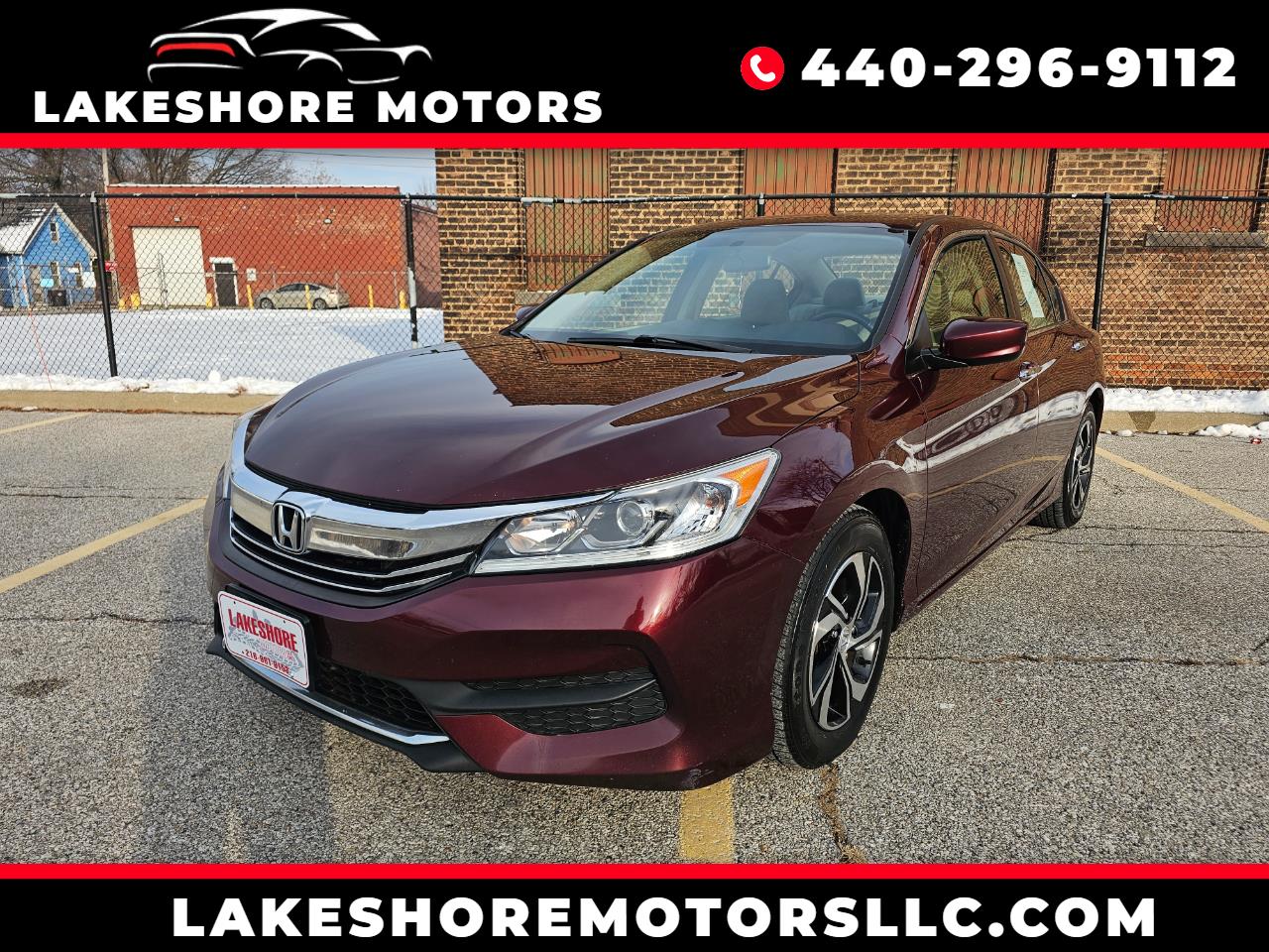2017 Honda Accord LX Sedan CVT