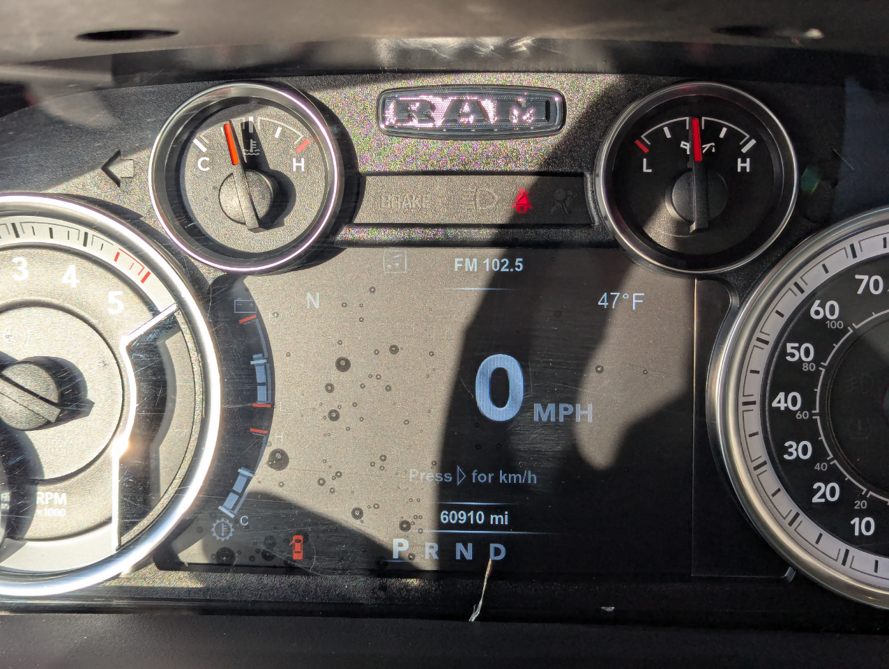 RAM 1500 Laramie 4x4 Crew Cab 5'7" Box 2017