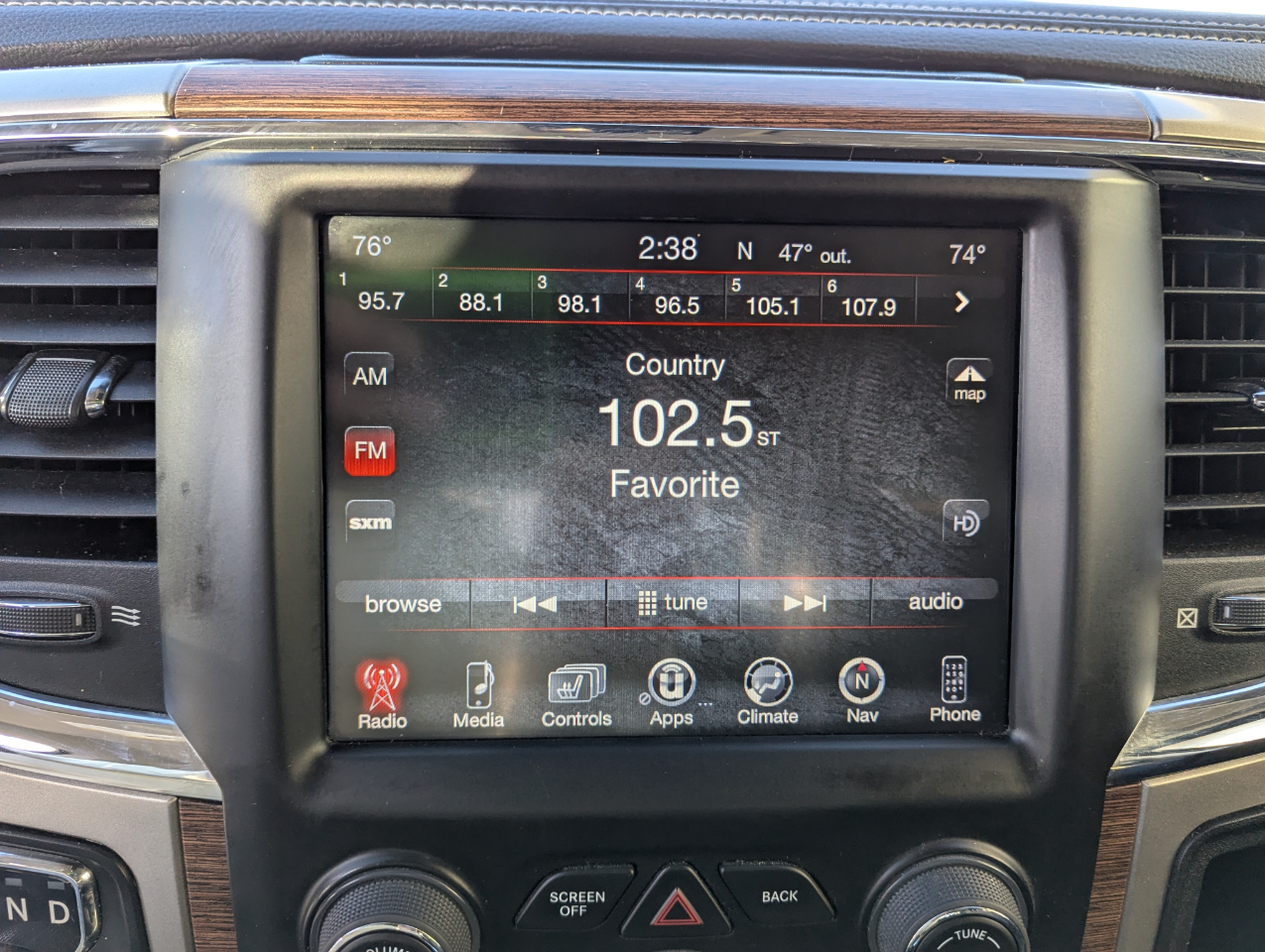 RAM 1500 Laramie 4x4 Crew Cab 5'7" Box 2017