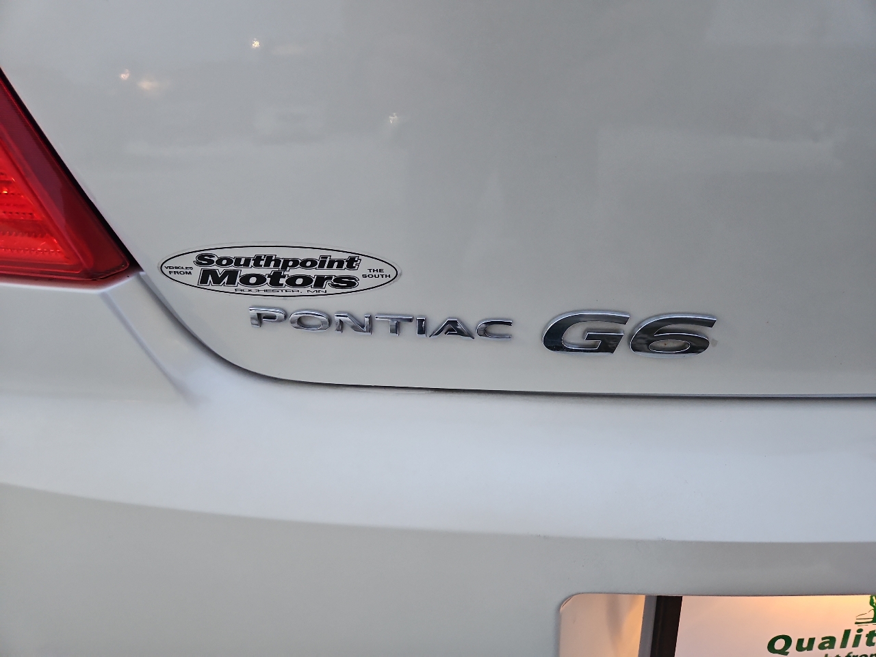 Pontiac G6 4dr Sdn GT w/1SA *Ltd Avail* 2009