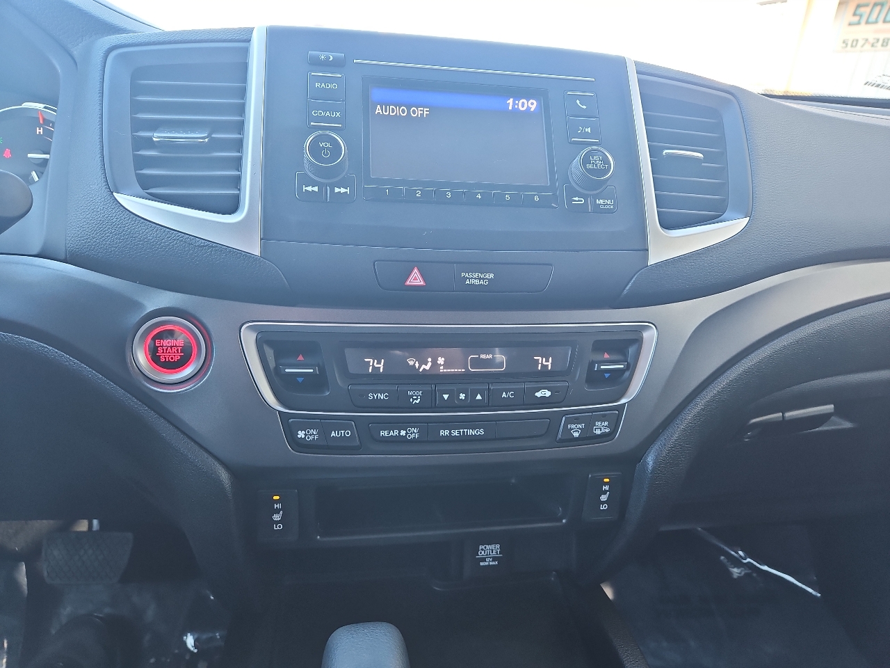 Honda Ridgeline RTL AWD 2018