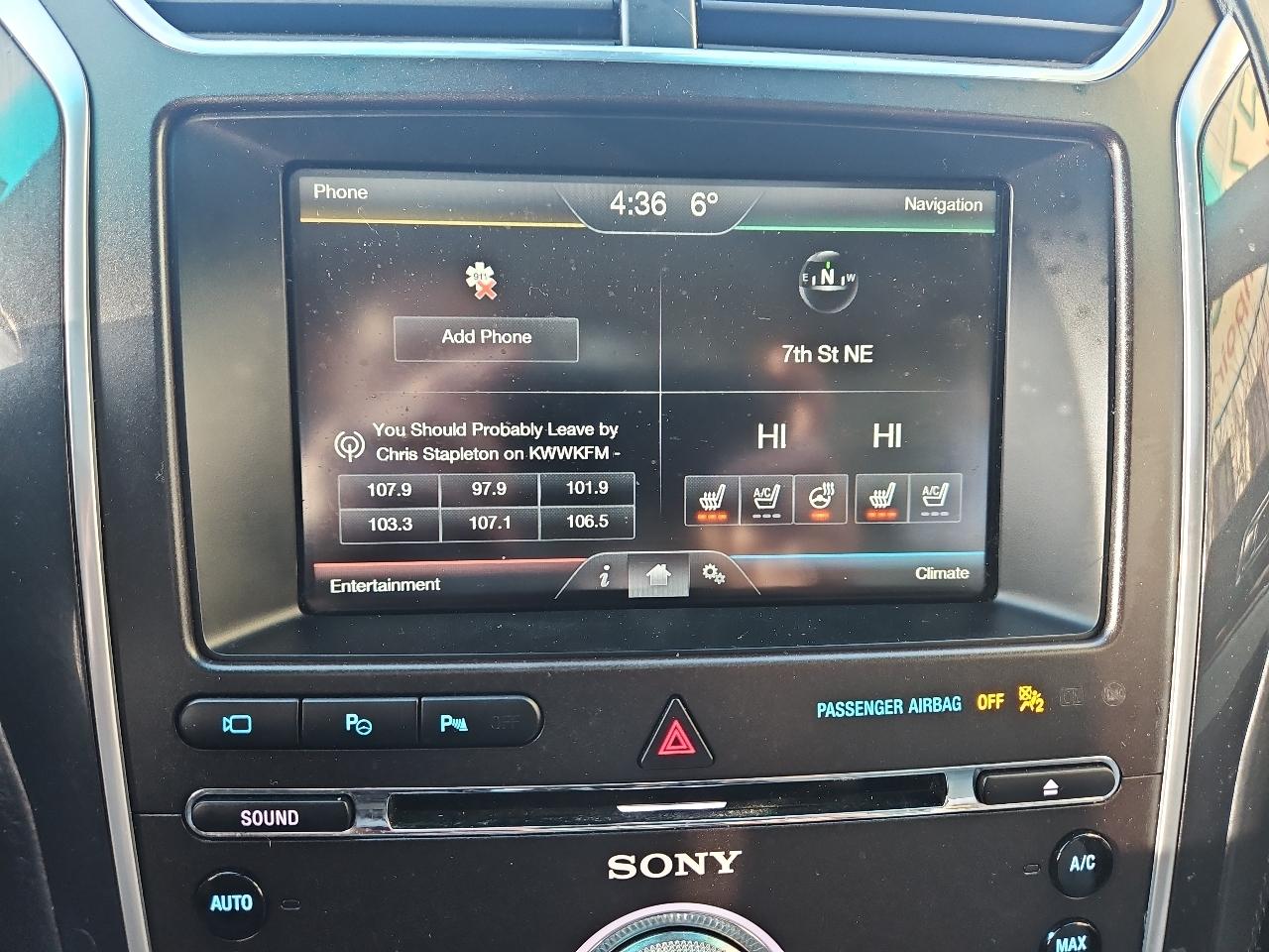 Ford Explorer 4WD 4dr Platinum 2016