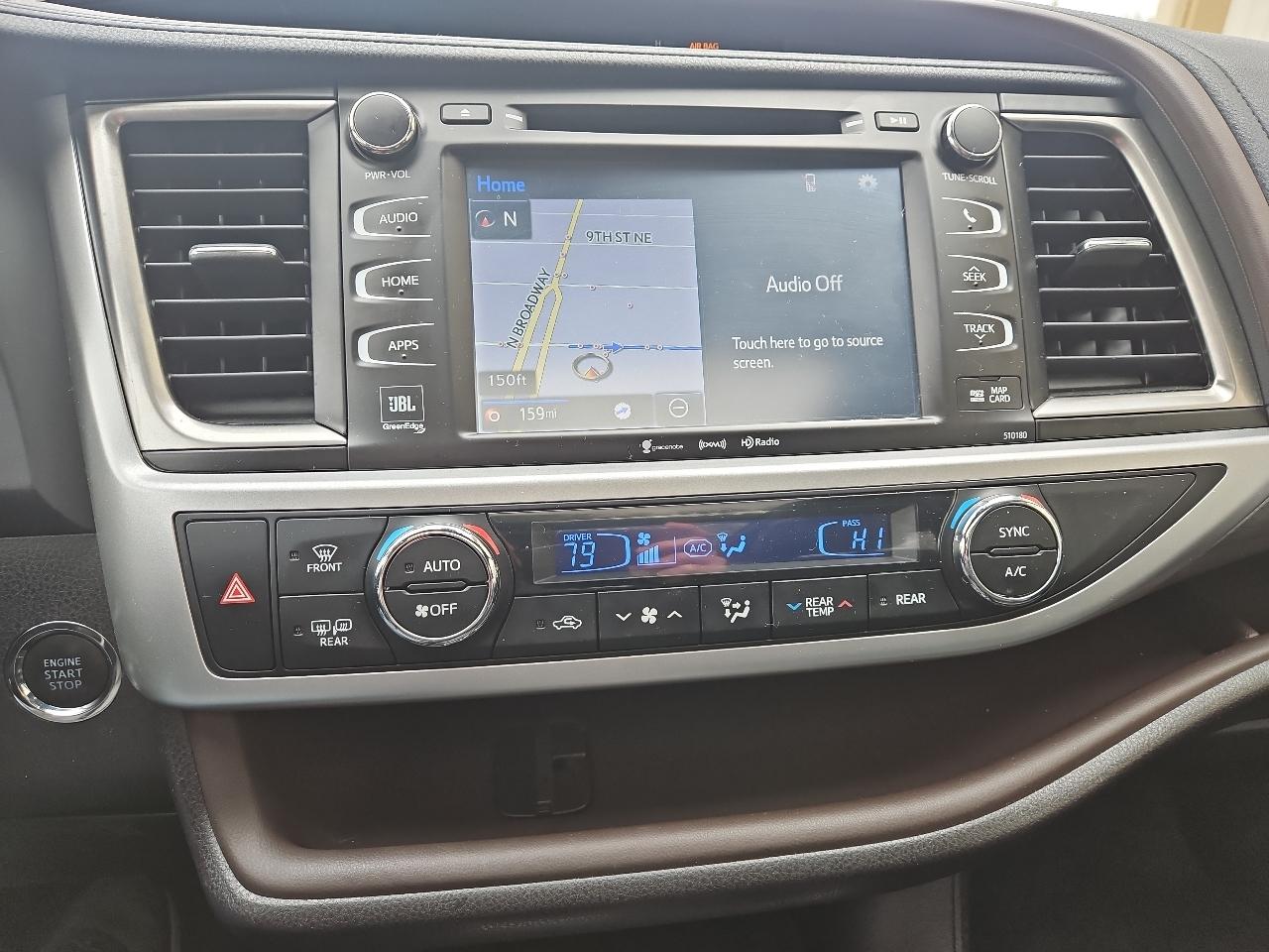 Toyota Highlander Limited V6 AWD (Natl) 2018