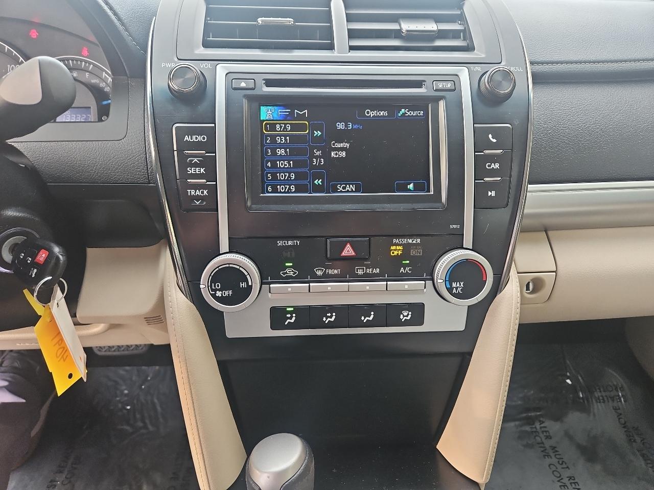 Toyota Camry 4dr Sdn I4 Auto SE Sport Limited Edition (Natl) 2012