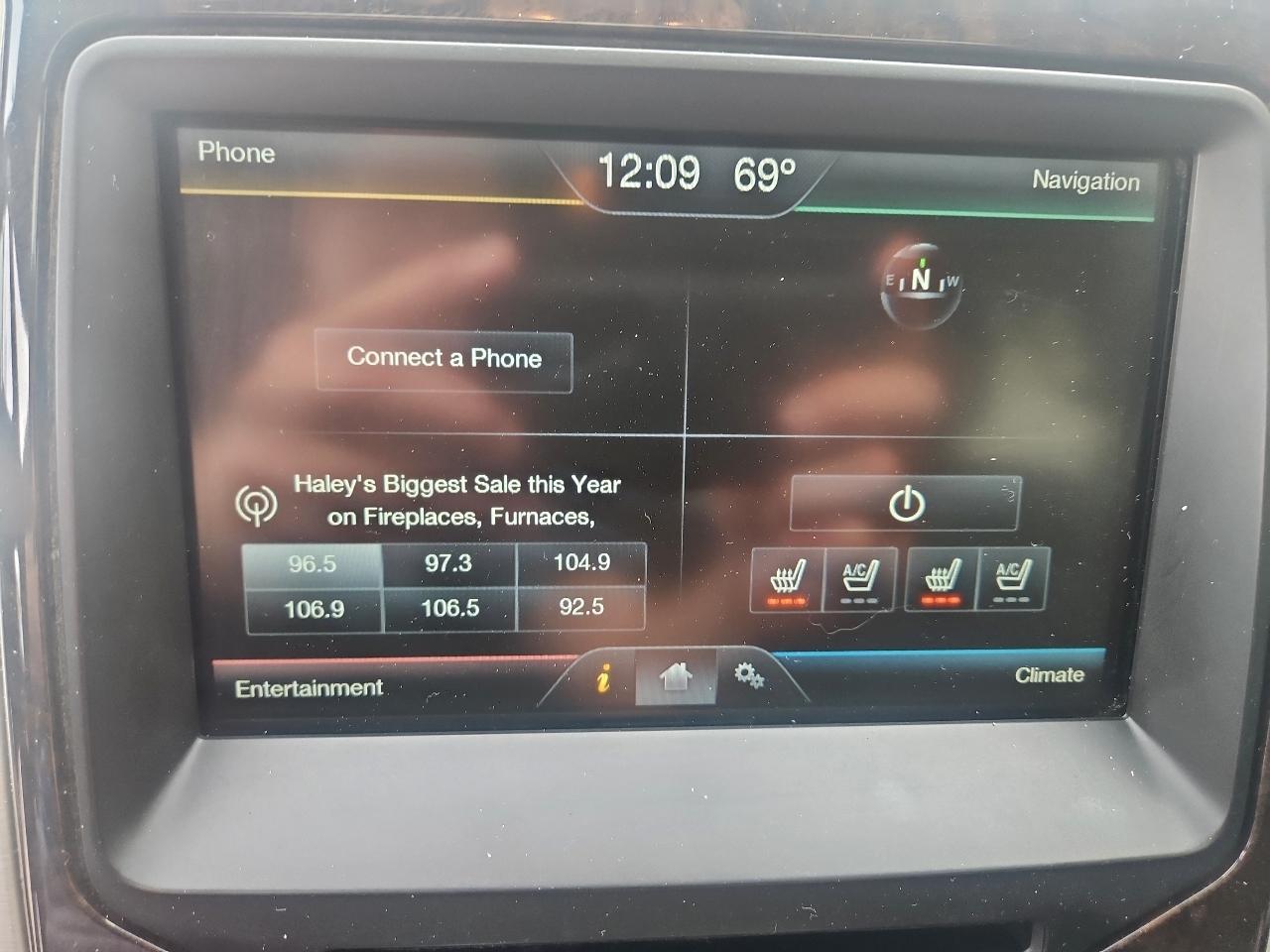 Ford F-150 4WD SuperCrew 145" Platinum 2014
