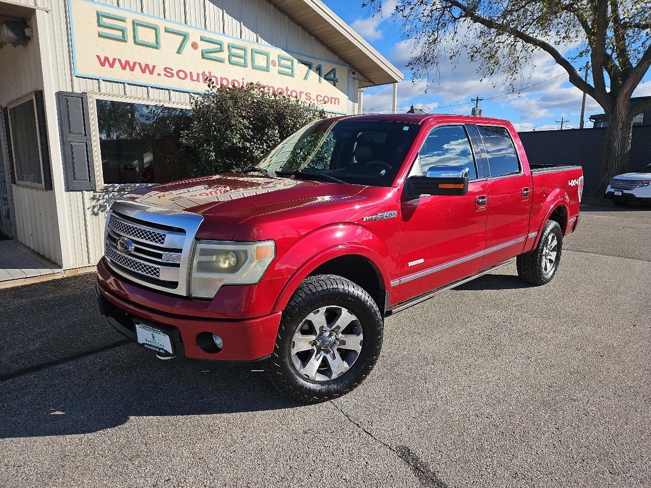 2013 Ford F-150 4WD SuperCrew 145" Platinum
