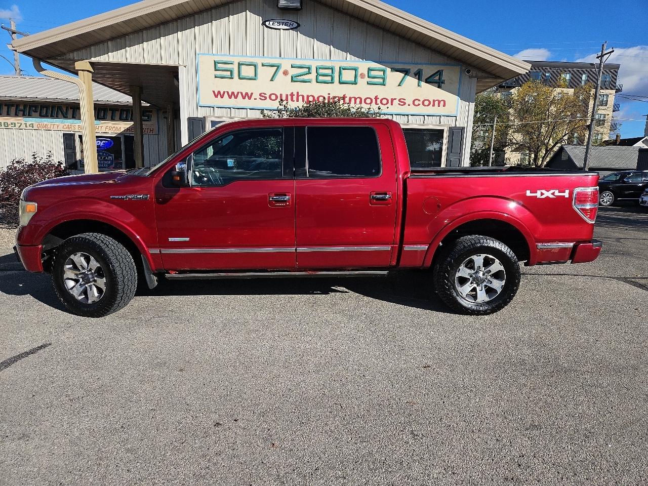 Ford F-150 4WD SuperCrew 145" Platinum 2013