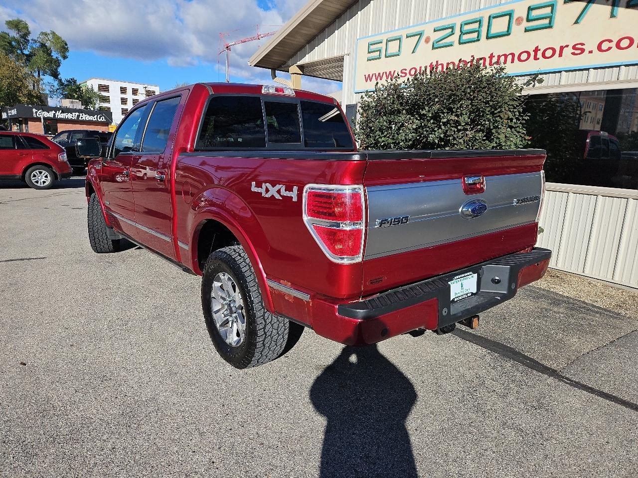 Ford F-150 4WD SuperCrew 145" Platinum 2013