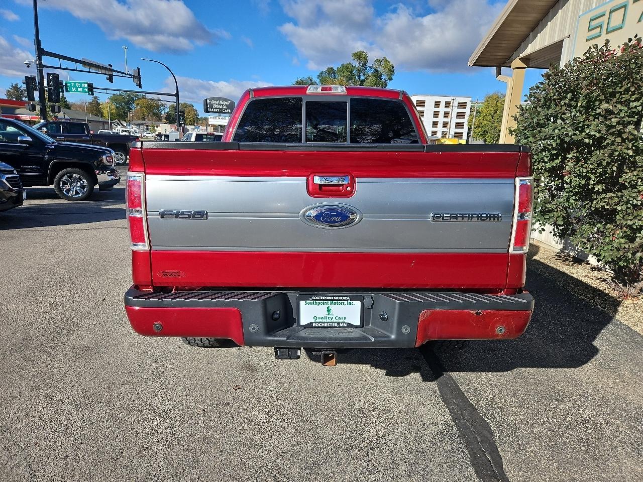 Ford F-150 4WD SuperCrew 145" Platinum 2013