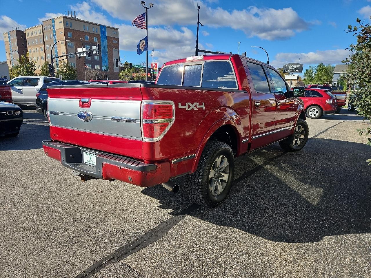 Ford F-150 4WD SuperCrew 145" Platinum 2013