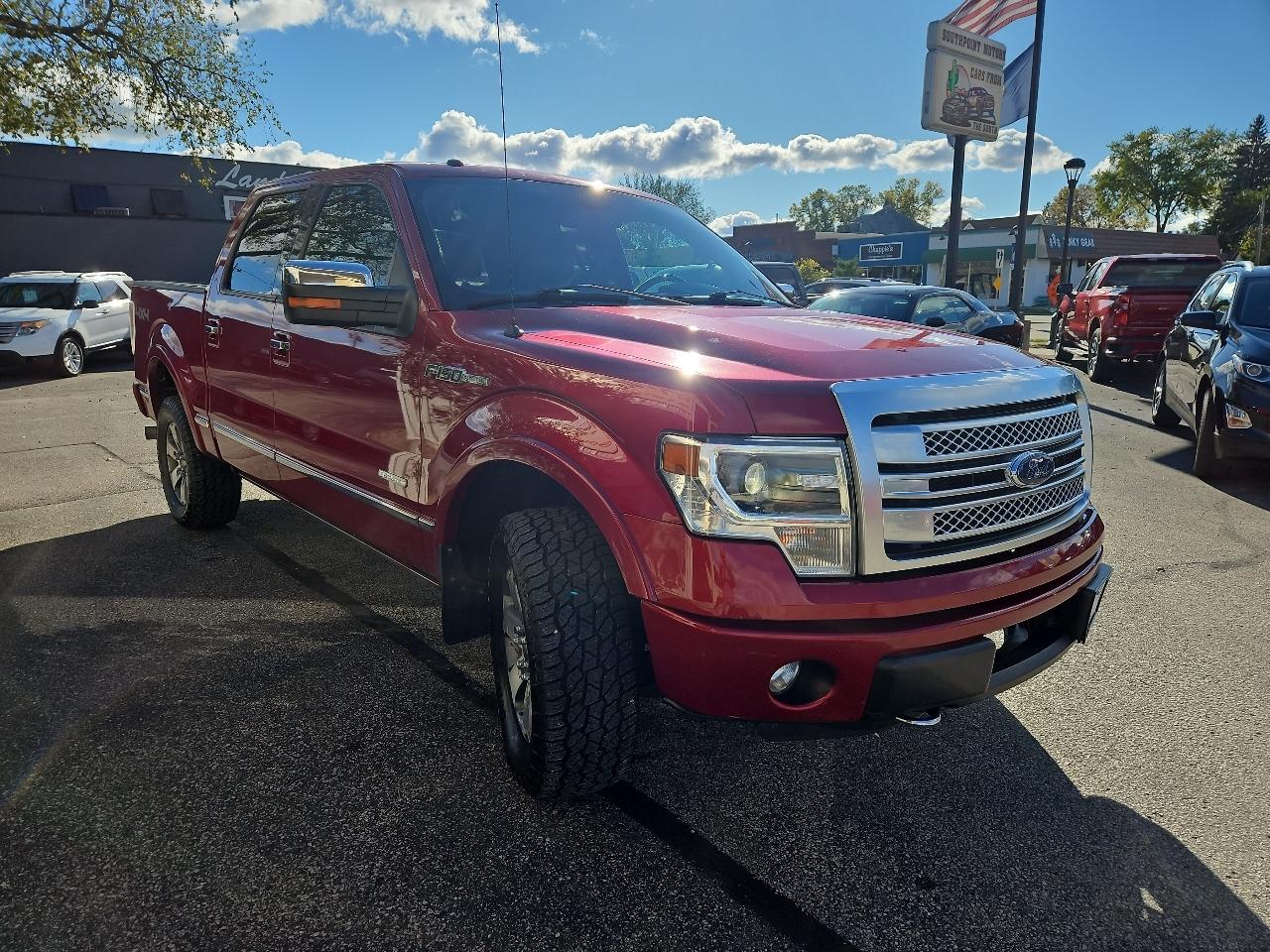 Ford F-150 4WD SuperCrew 145" Platinum 2013
