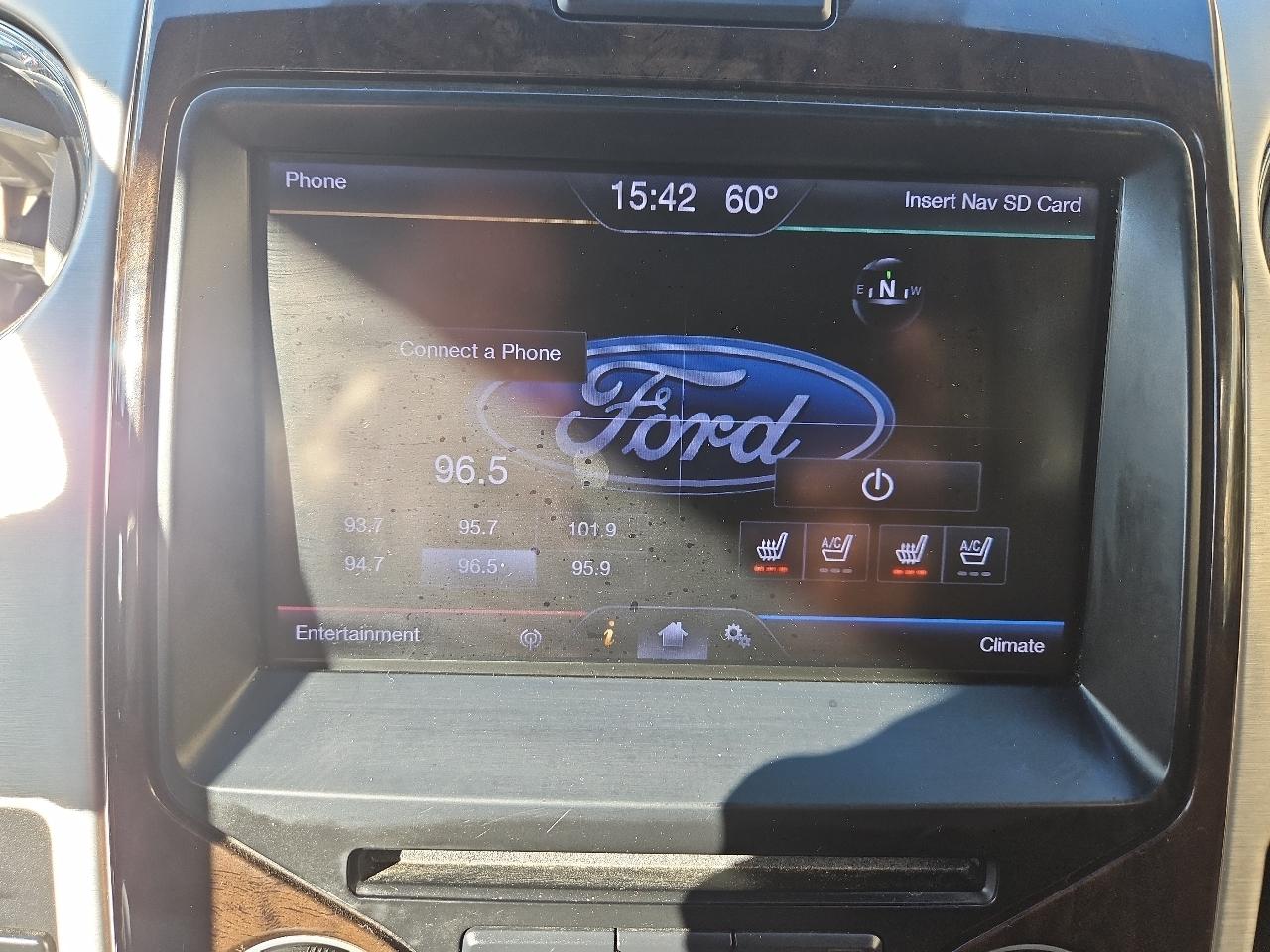 Ford F-150 4WD SuperCrew 145" Platinum 2013