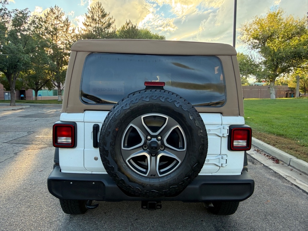 Jeep Wrangler Black and Tan 2020