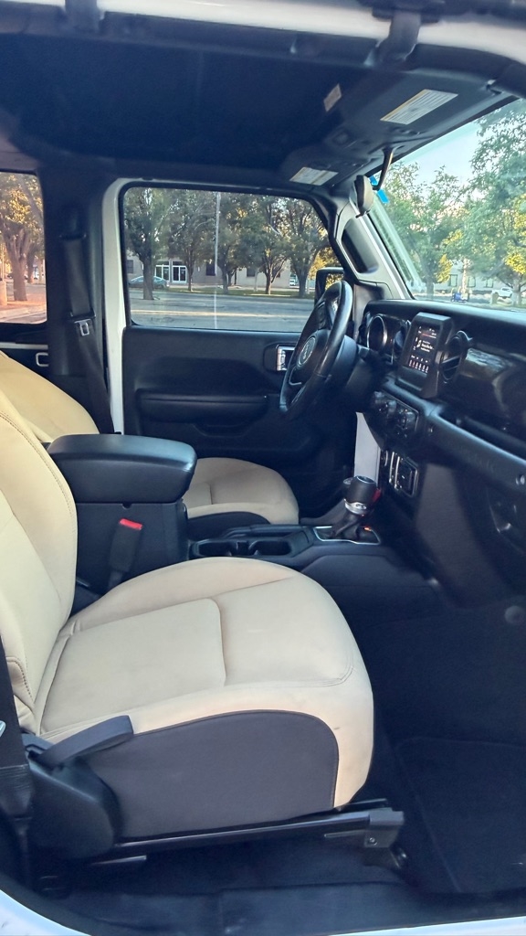 Jeep Wrangler Black and Tan 2020