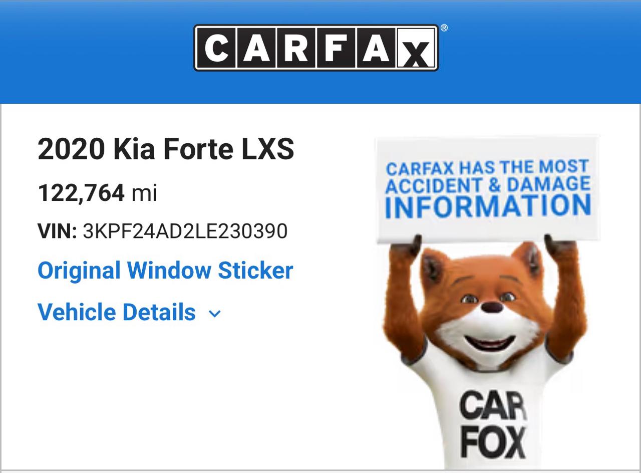 Kia Forte LXS 2020