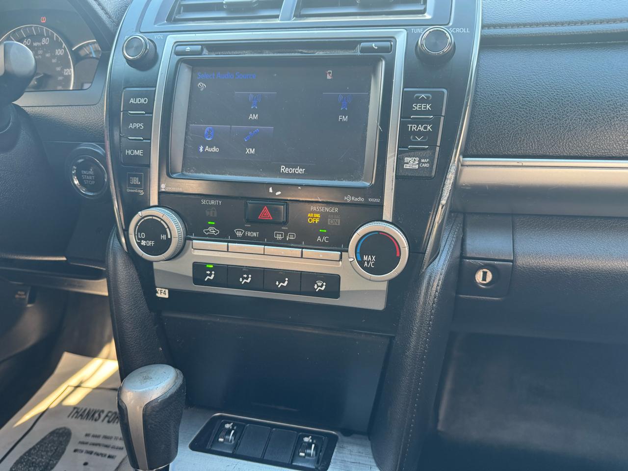 Toyota Camry SE 4D Sedan 2014